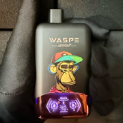 Vaper de 40.000 puffs desechable y recargable tipo c sabor Fresa Frambuesa Cereza & Love 666 con sistema de eleccion de sabor  (sin nicotina)