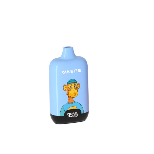 Vaper de 12.000 puffs desechable y recargable tipo c sabor Hielo Razz Azul (sin nicotina)