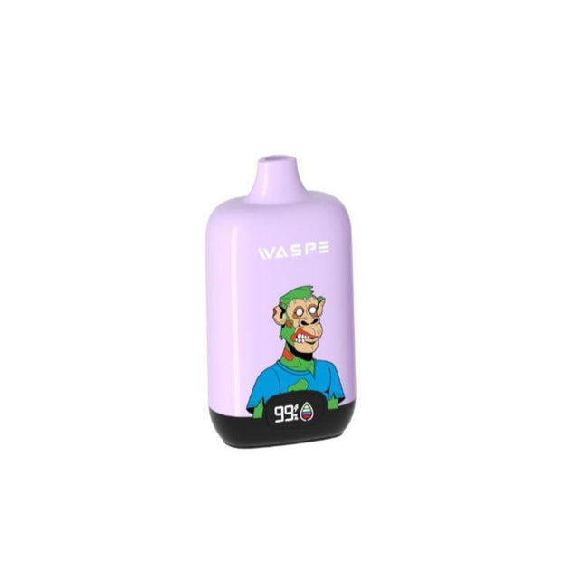 Vaper de 12.000 puffs desechable y recargable tipo c sabor Hielo de uva (sin nicotina)