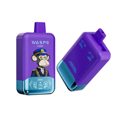 Vaper de 40.000 puffs desechable y recargable tipo c sabor Bayas mixtas y hielo doble de manzana