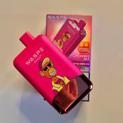 Vaper de 40.000 puffs desechable y recargable tipo c sabor Caramelo de cereza, cola, hielo y fresa y frambuesa con sistema de eleccion de sabor (sin nicotina)