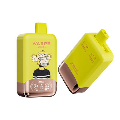 Vaper de 40.000 puffs desechable y recargable tipo c sabor Helado de fresa, plátano y piña y coco (sin nicotina)