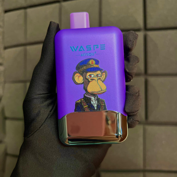 Vaper de 40.000 puffs desechable y recargable tipo c sabor Bayas mixtas y hielo doble de manzana con sistema de eleccion de sabor  (sin nicotina)