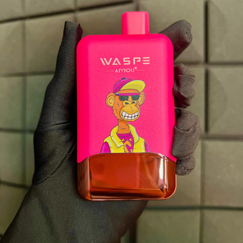 Vaper de 40.000 puffs desechable y recargable tipo c sabor Caramelo de cereza, cola, hielo y fresa y frambuesa con sistema de eleccion de sabor (sin nicotina)
