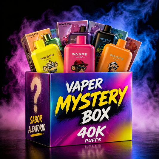 Vaper sabor aleatorio 40.000 caladas doble sabor (sin nicotina)