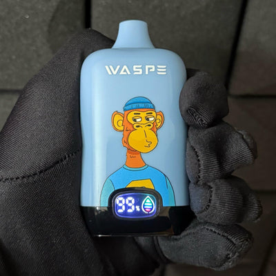 vaper de 12.000 caladas sin nicotina razz blue